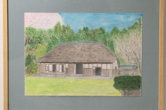 (17) 202601 作品展： 外岡豊 (水彩) 古民家