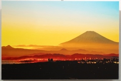 (25) 202601 作品展： 鷹幸子 (写真) トワイライトフジ　（片瀬山）