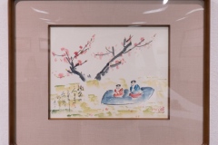 (3) 202601 作品展： 佐藤順子 (俳画) 春よ来い（Ⅱ）