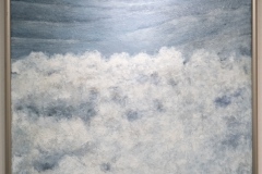 (9) 202601 作品展： 穴水克侑 (油彩) 水しぶき